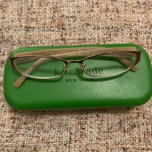 kate Spade ♠️ glasses with green case